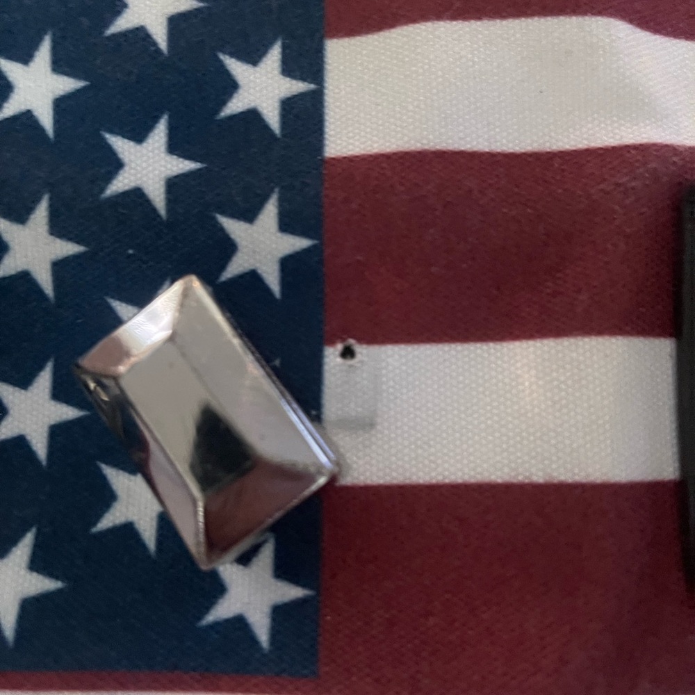 Aimee Kestenberg Black Leather Shoulder Bag with Flag Accent - Picture 5 of 13